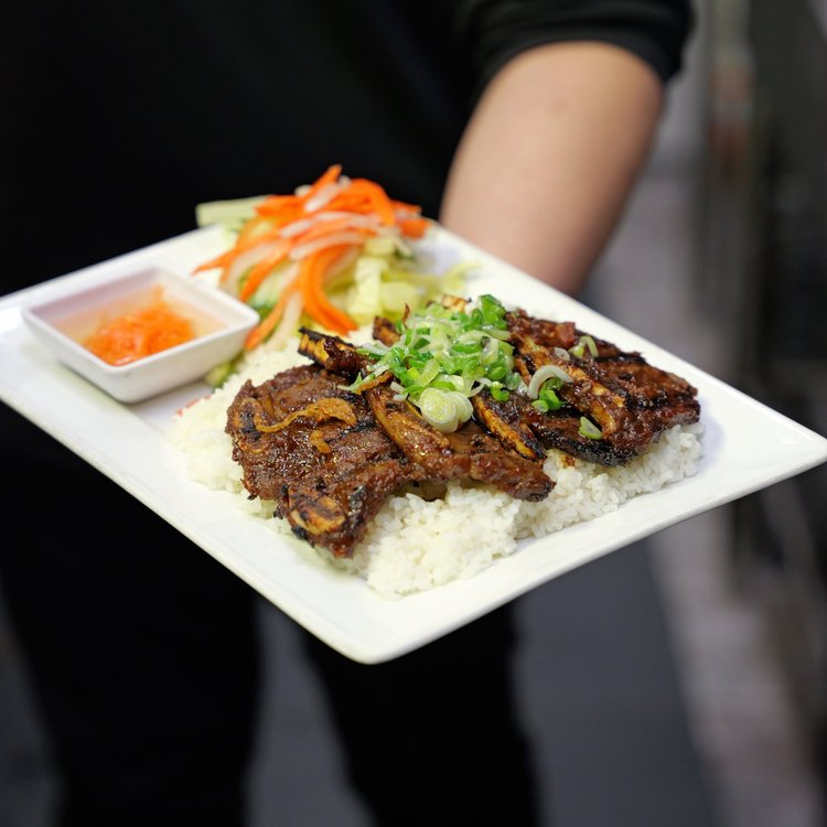 AAA beef short ribs on rice